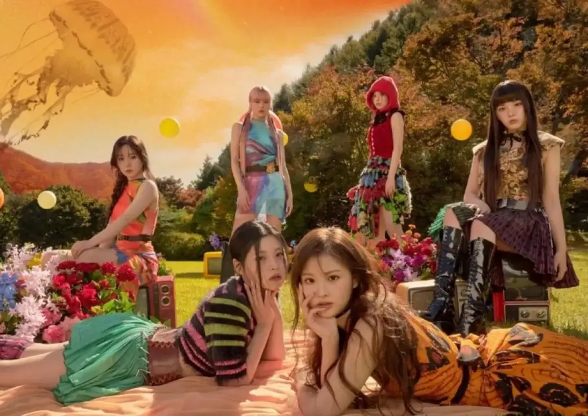 NMIXX, girlgroup asuhan JYP Entertainment, yang akan gelar showcase tour di Jakarta. (Sumber : Instagram @mecima)
