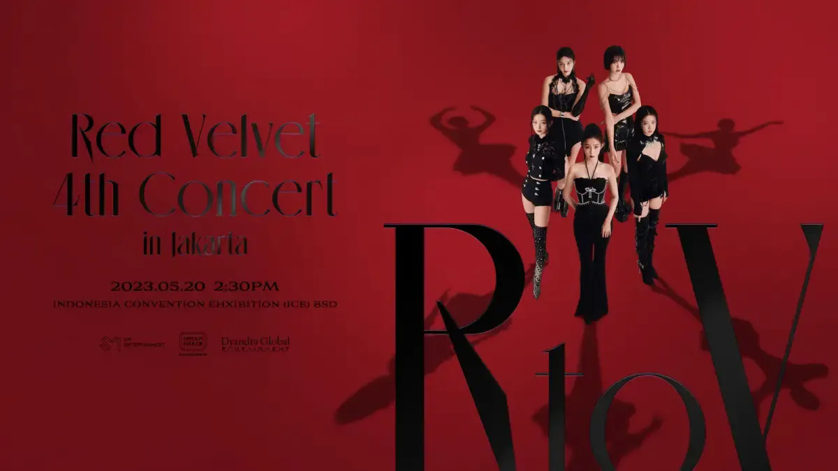 Tiket konser Red Velvet di Jakarta terjual habis. (Sumber : Dyandra Global Edutainment)
