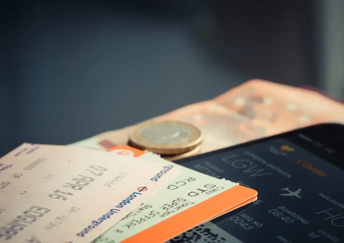 Ilustrasi boarding pass. (Sumber : Pexels)