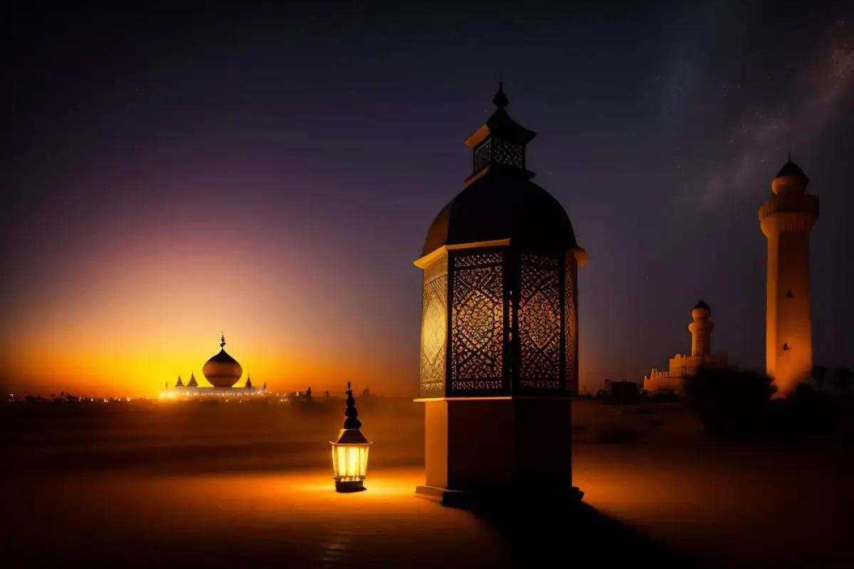 Ilustrasi malam takbiran Idul Fitri(Sumber : freepix)