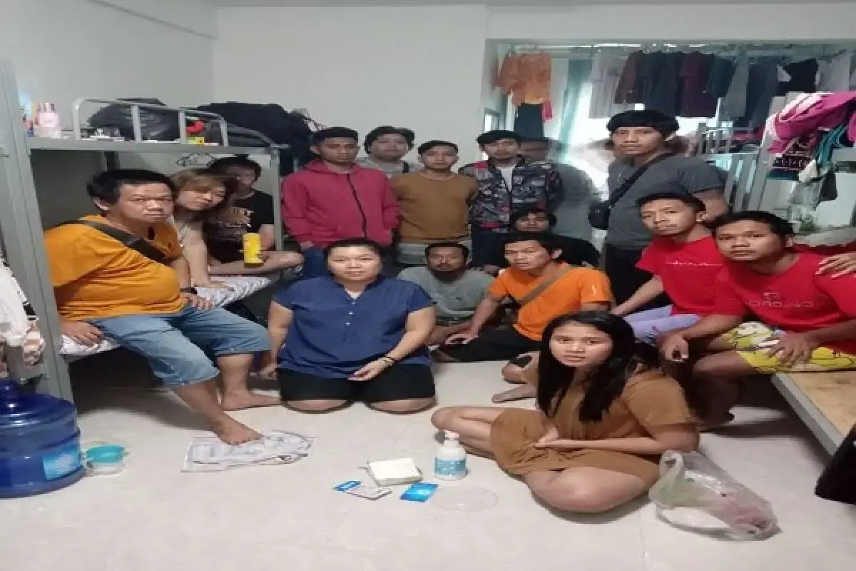 Sebanyak 20 WNI disekap dan dipaksa kerja di Myanmar. (Sumber : Twitter @Heraloebss)
