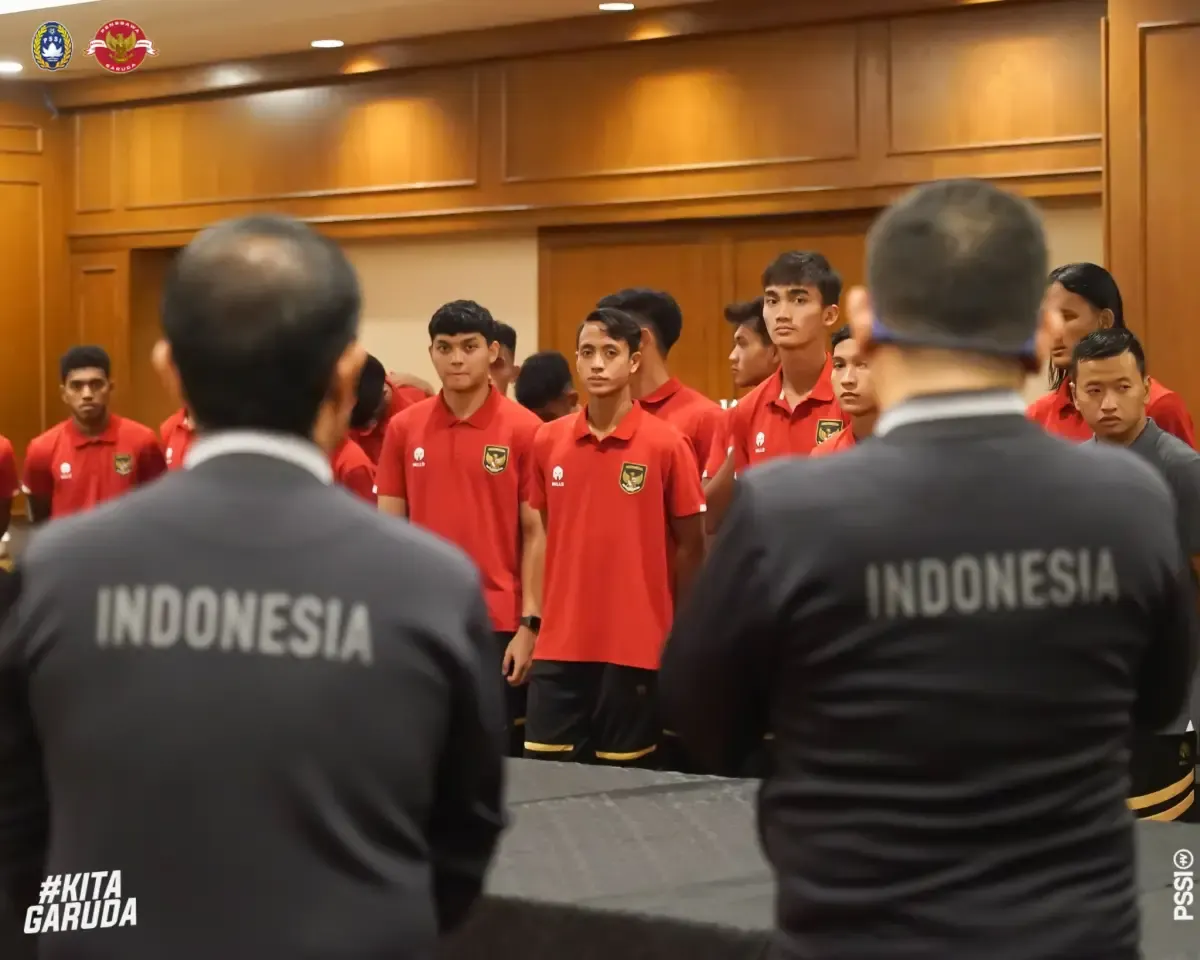 Indonesia mengirimkan 599 atlet untuk SEA Games 2023 Kamboja (Sumber : Twitter @PSSI)