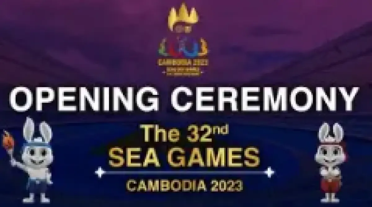 Opening Ceremony SEA Games 2023 Kamboja (Sumber : tangkapan layar RCTI Plus)