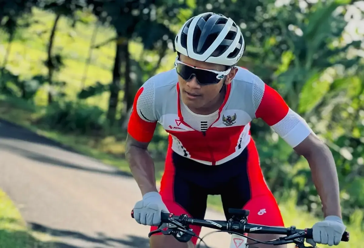 Ihza Muhammad, atlet Cycling yang mewakili Indonesia di SEA Games 2023. (Sumber : Instagram @ihza.65)