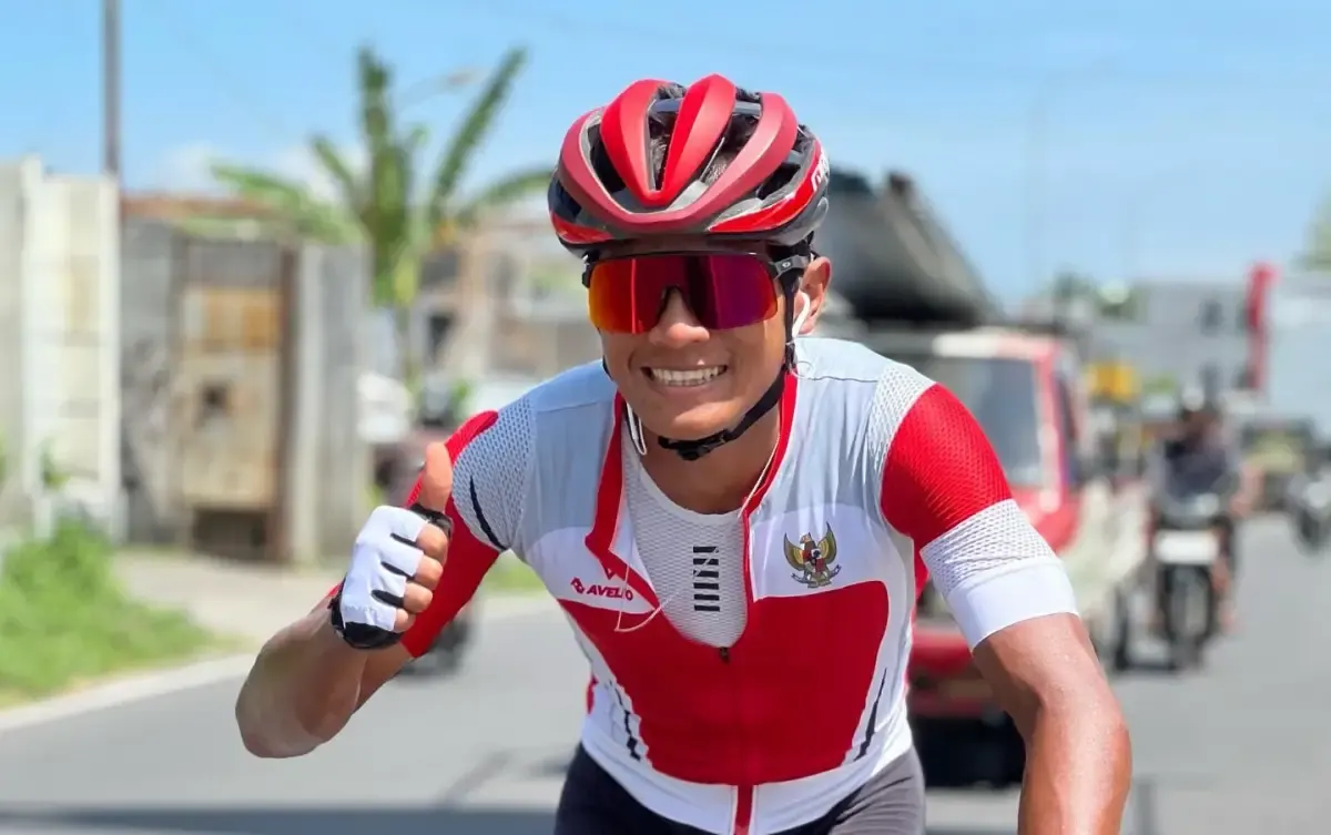 Ihza Muhammad, atlet Cycling yang mewakili Indonesia di SEA Games 2023. (Sumber : Instagram @ihza.65)