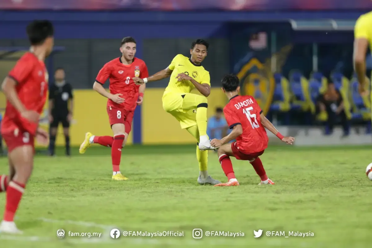 Malaysia dan Laos sudah dipastikan tersingkir dari SEA Games 2023 cabor sepak bola (Sumber : Twitter)