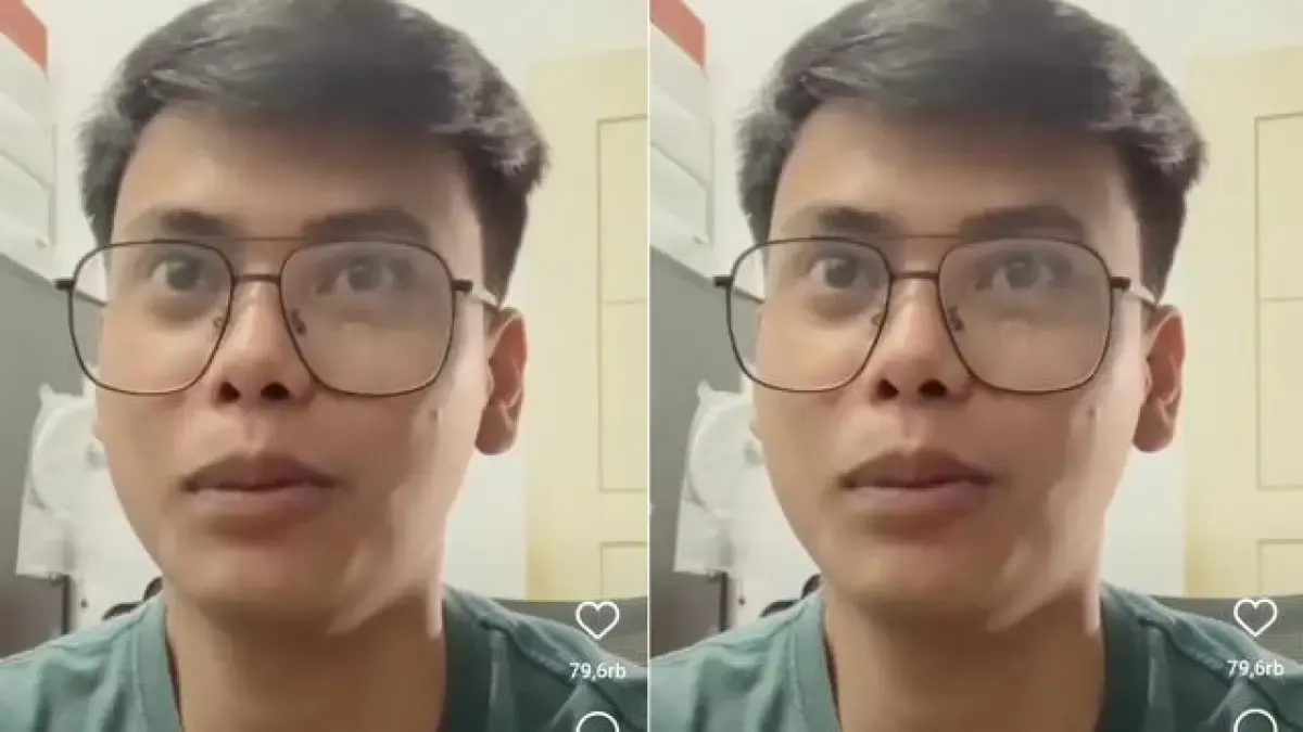 viral guru muda di pangandaran beberkan alasan nyesek dibalik pengunduran dirinya sebagai guru (Sumber : TikTok/@husein.ar)