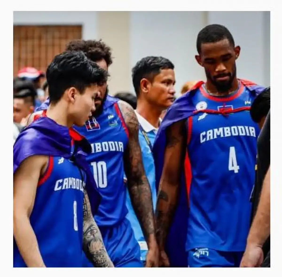 Timnas Basket Kamboja menjadi sorotan Netizen usai kalahkan Timnas Basket Filipina lantaran hal ini (Sumber : Instagram/Cambodiabasketball)