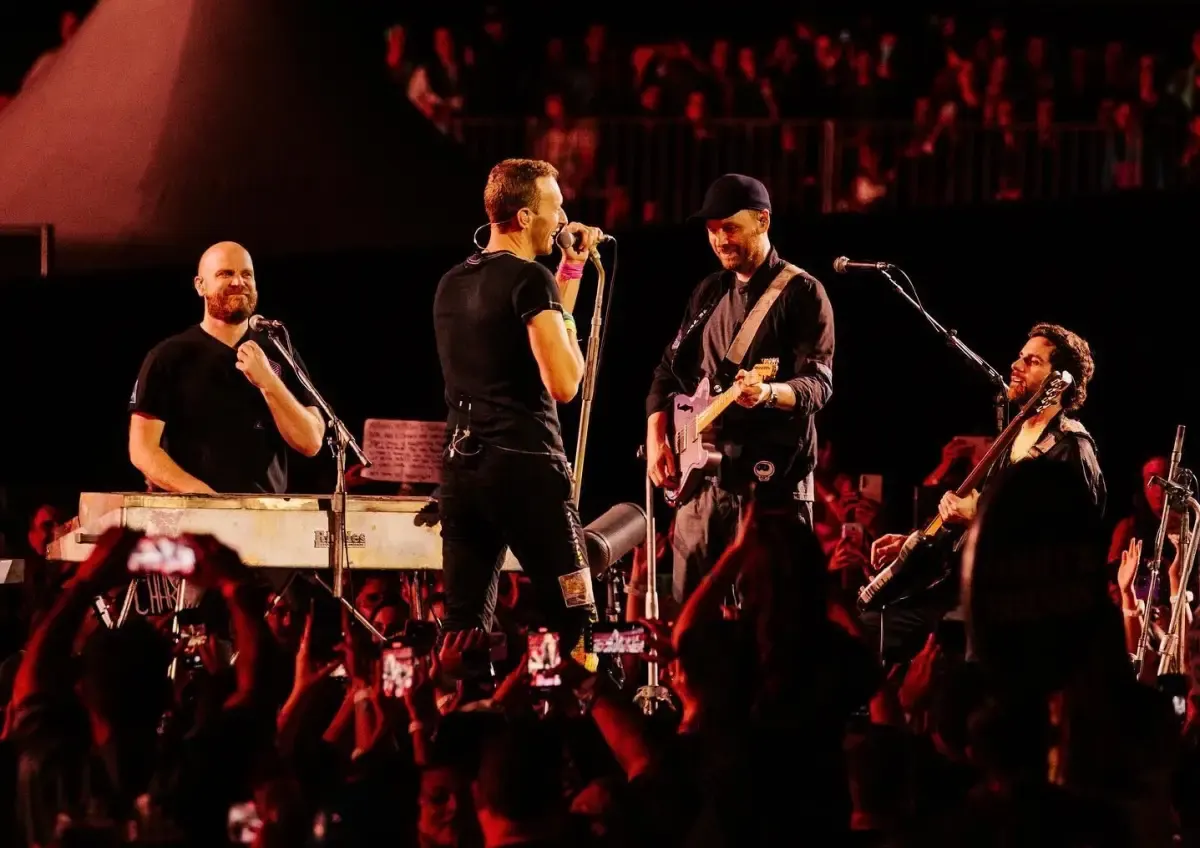 Konser Coldplay di Curitiba, Brazil. (Sumber : Instagram @coldplay)