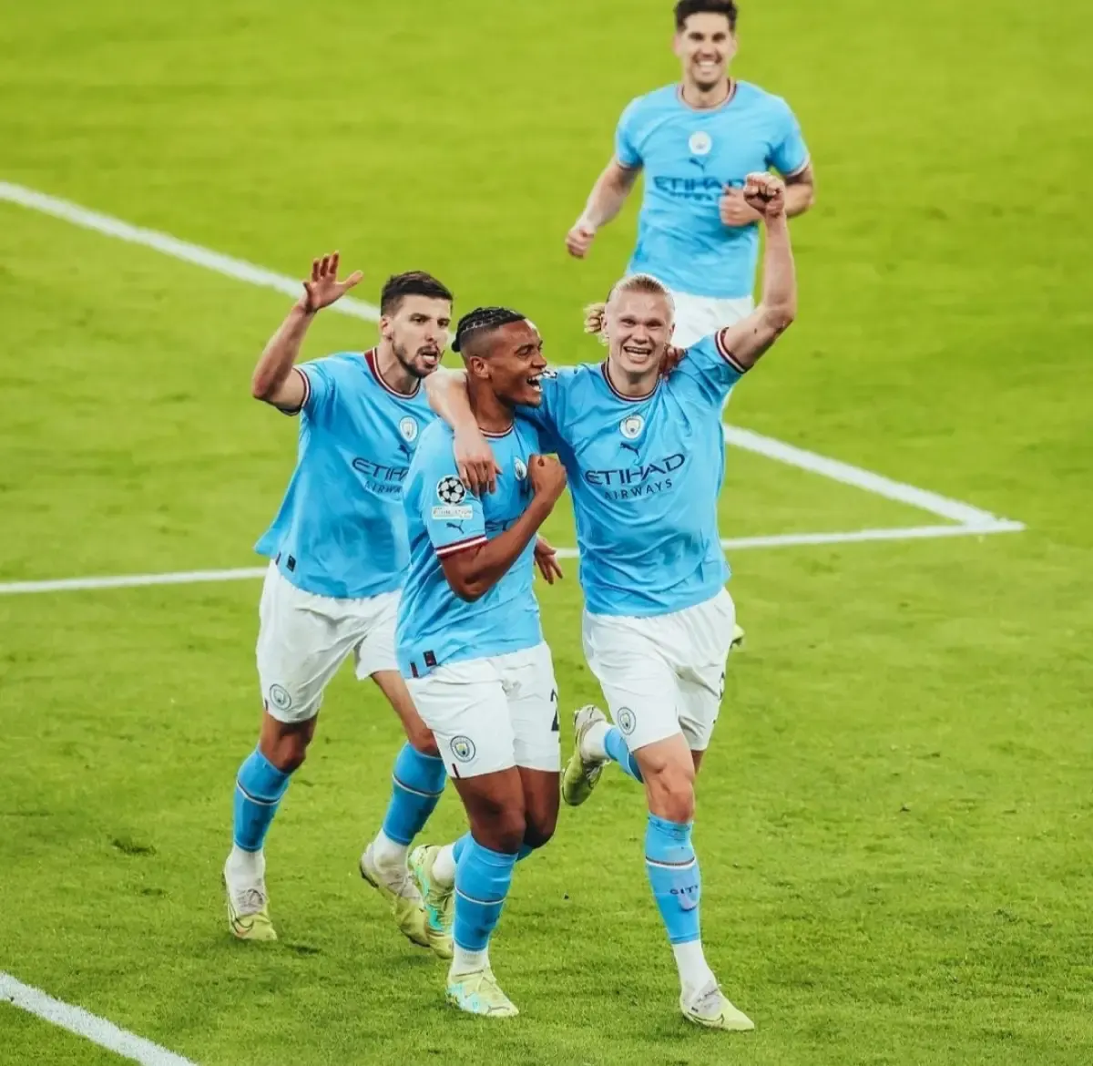 Manchester City, klub yang akan tampil di laga final Liga Champions melawan Inter Milan (Sumber : Instagram)