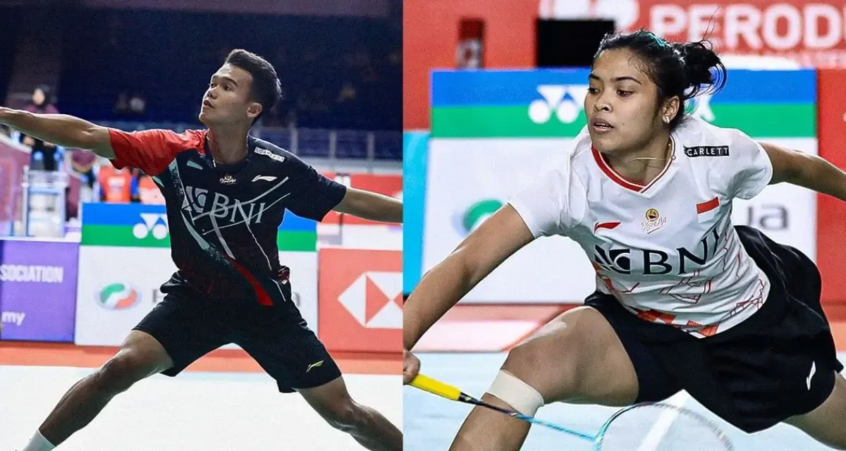 Pebulutangkis Indonesia: Christian Adinata dan Gregoria Mariska Tunjung melaju ke semifinal Malaysia Masters 2023. (Sumber : PBSI)
