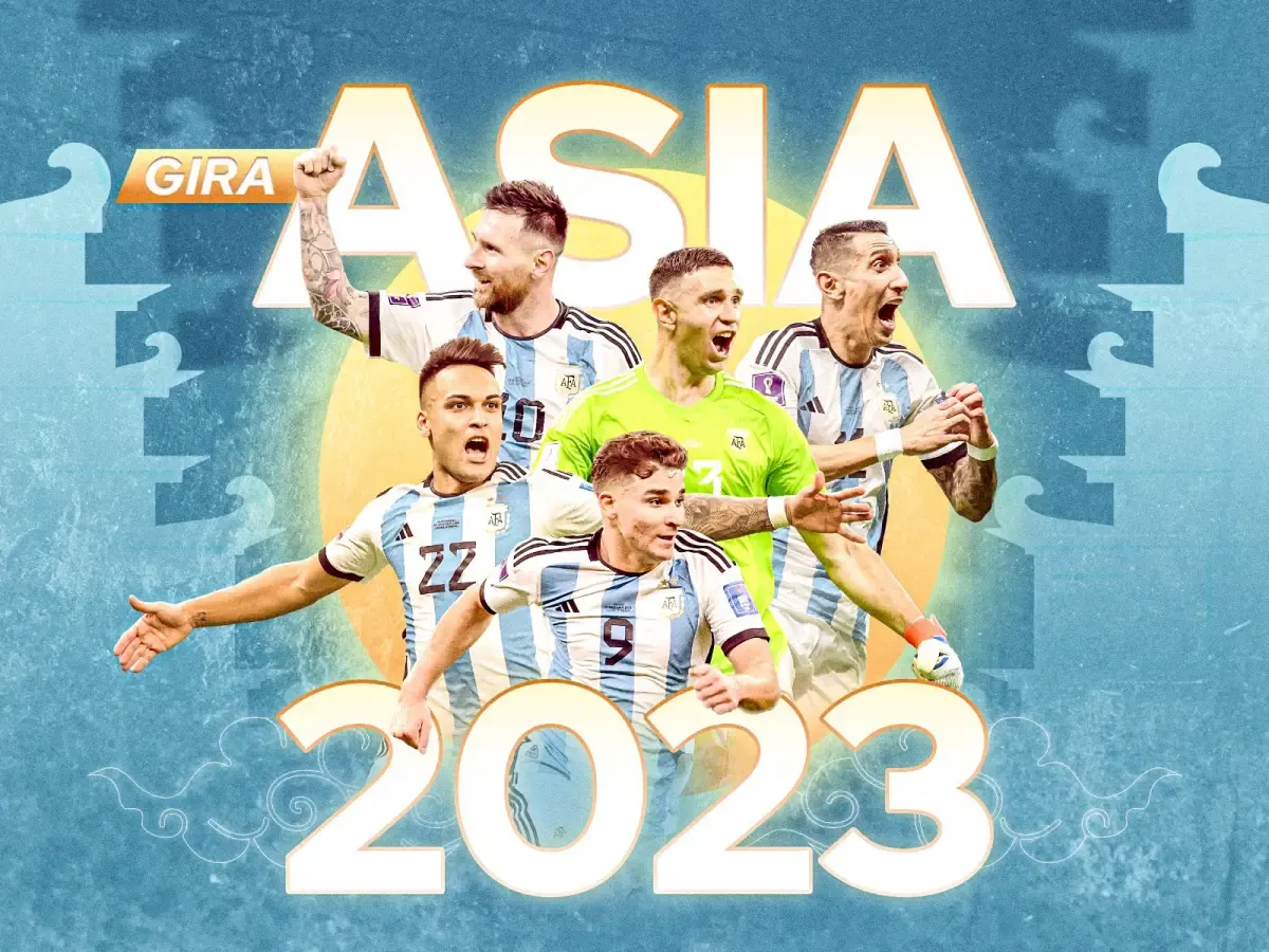 Timnas Argentina dipastikan datang ke Indonesia pada 19 Juni 2023 (Sumber: Twitter)
