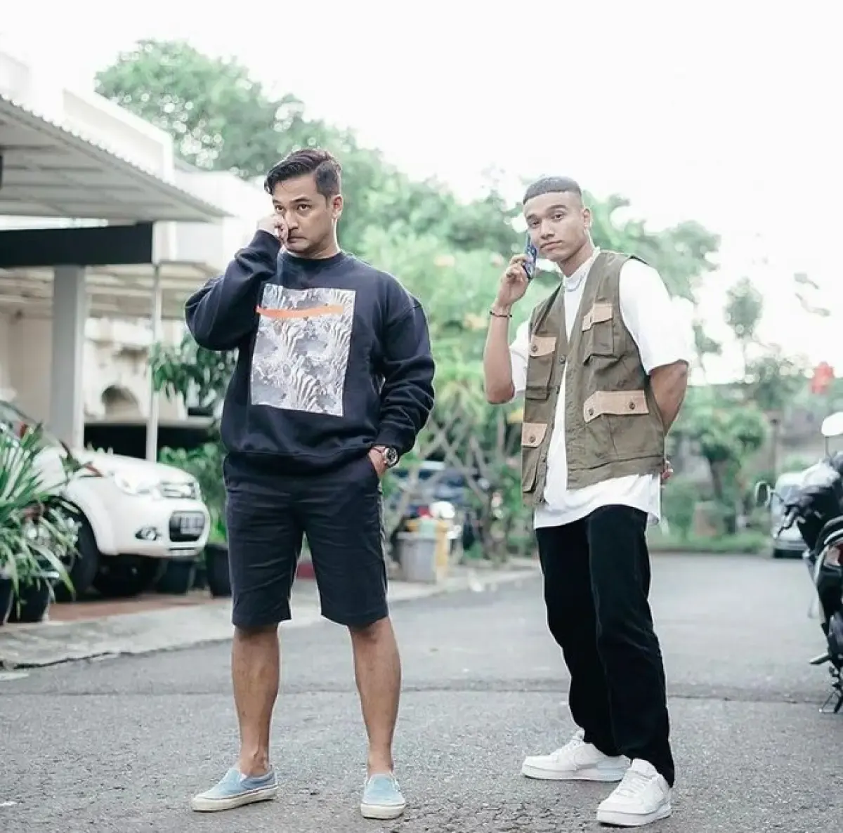 Fadly Faisal dan mendiang Bibi Ardiansyah