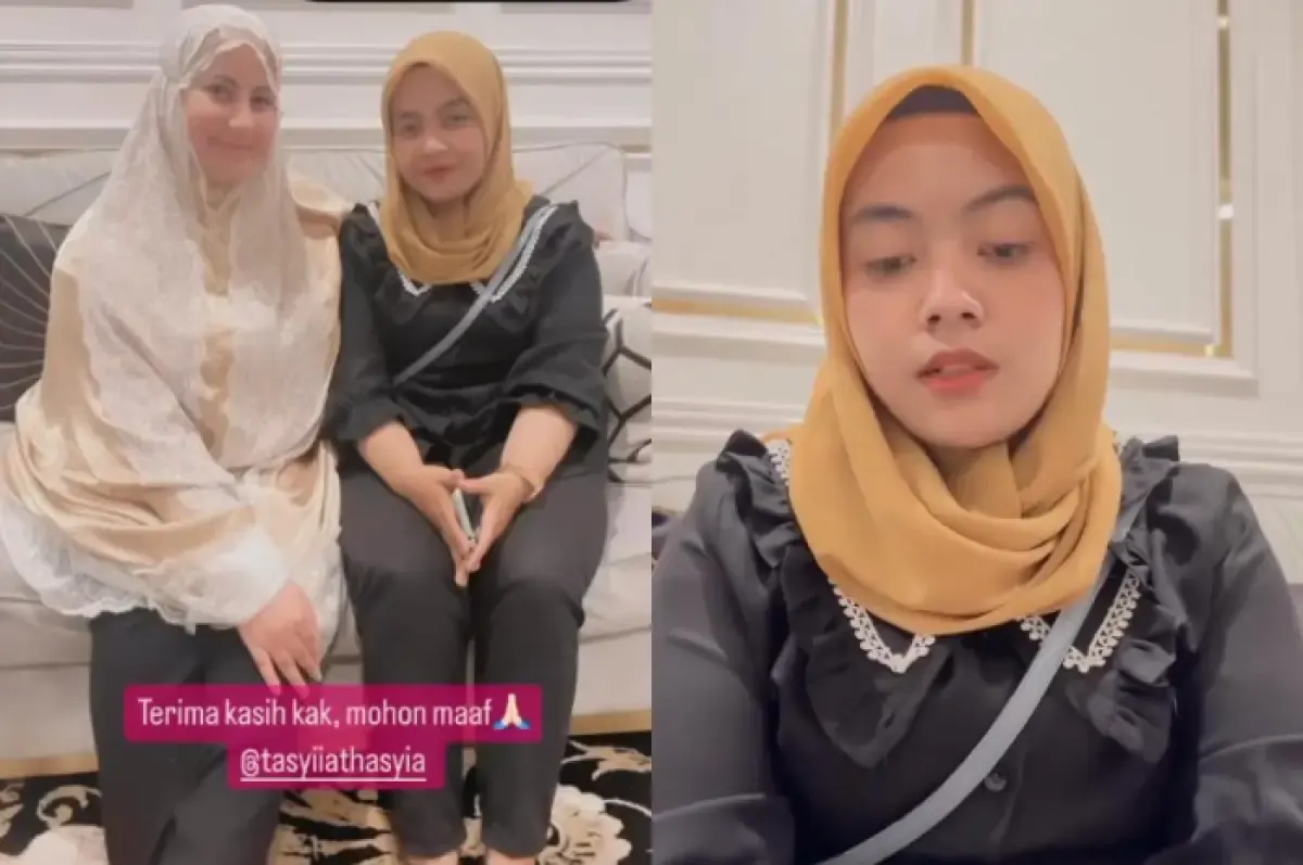 Eks Karyawan Tasyi Athasya beri Klarifikasi (Sumber : Instagram @tasyiathasya dan @ris_tavia)