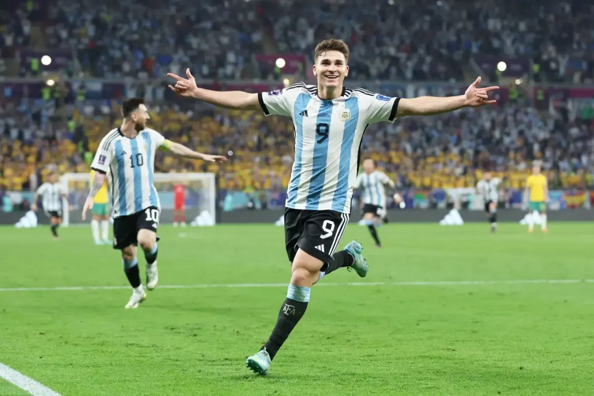 Julian Alvarez, striker Timnas Argentina (Sumber : Twitter)