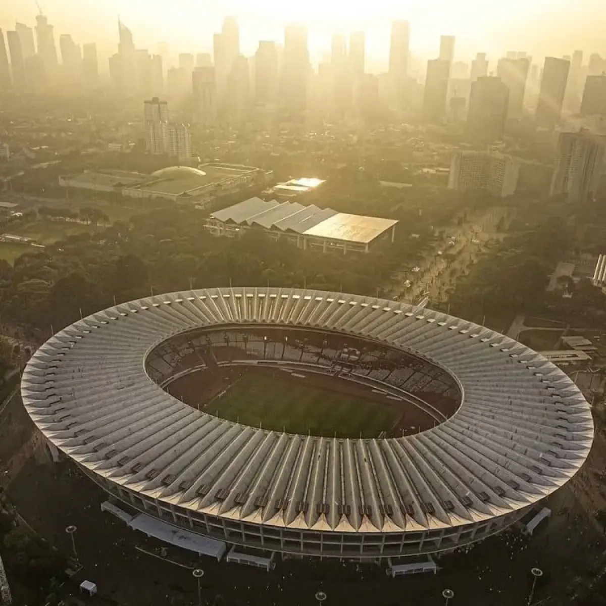 Stadion GBK (Sumber : Twitter)