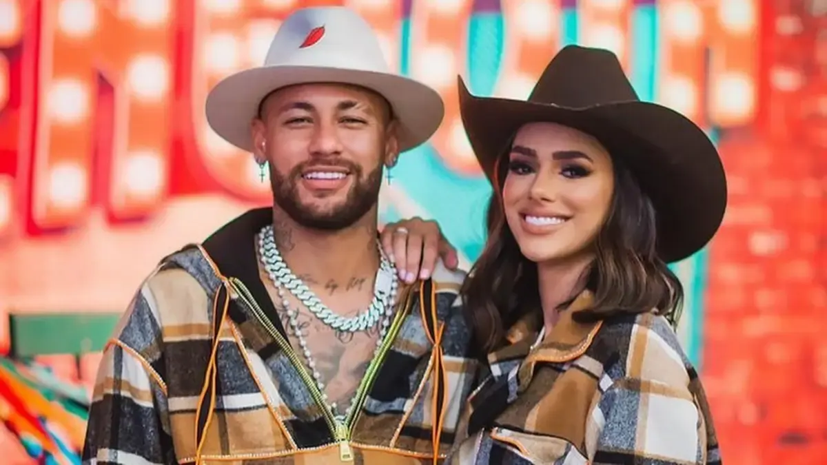 Neymar dan Bruna (Sumber : Instagram)
