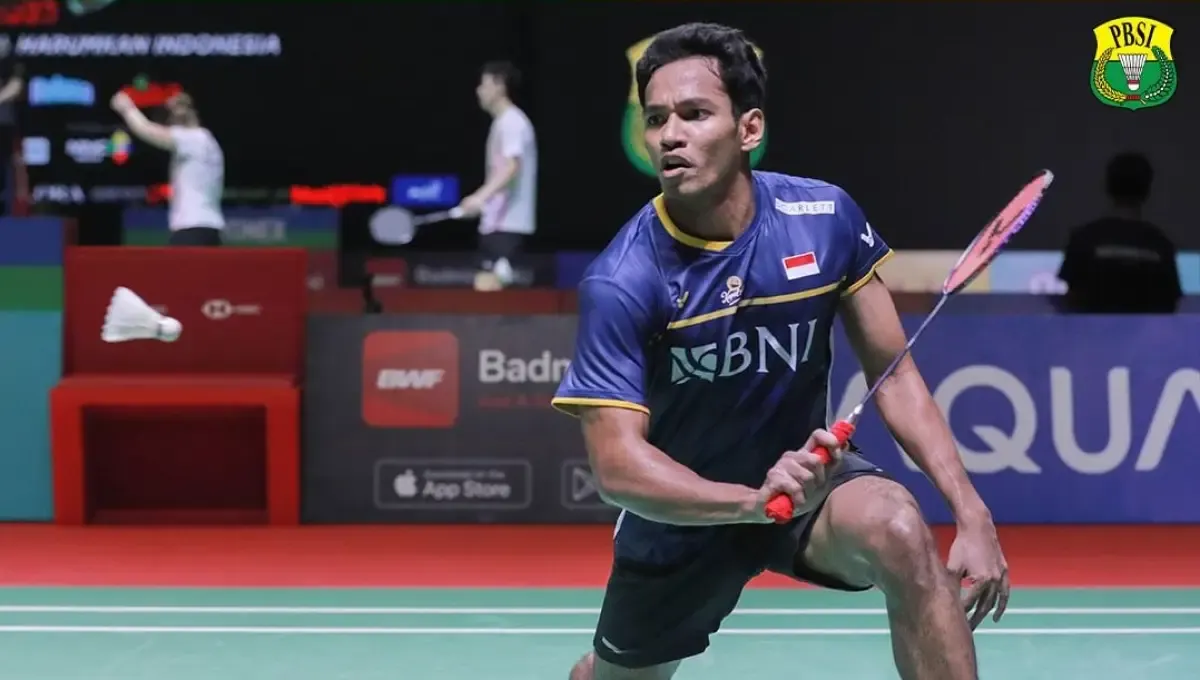 Chico Aura Dwi Wardoyo melaju ke final Taipei Open 2023 setelah taklukkan wakil tuan rumah, Wang Tzu Wei, Sabtu 24 Juni 2023. (Sumber : PBSI)