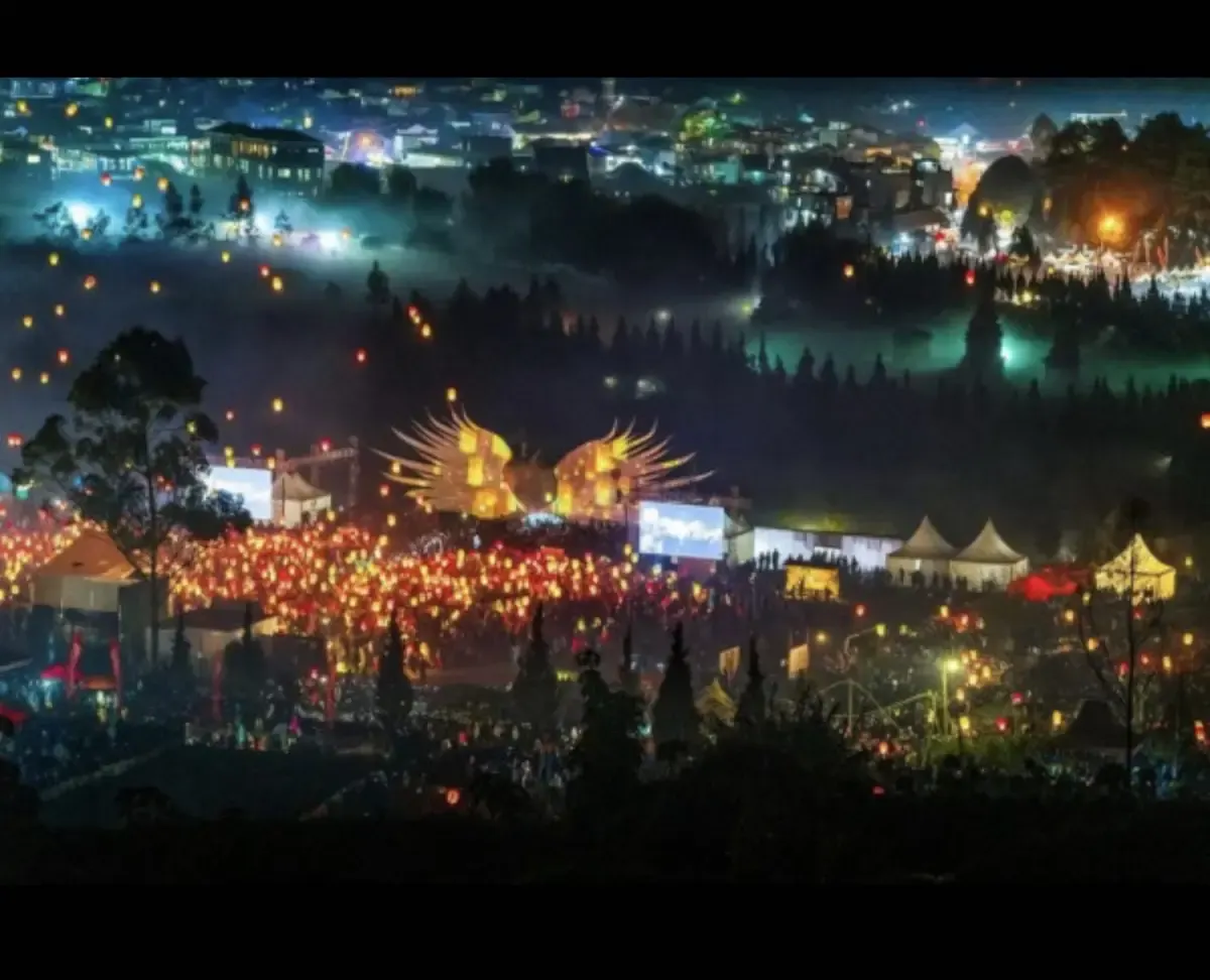 Dieng Culture Festival (Sumber : Instagram @iqbalxpangestu)
