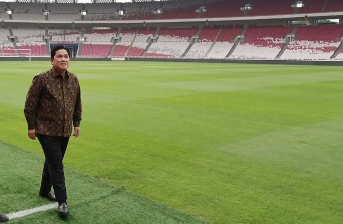 Erick Thohir enggan berspekulasi soal Stadion GBK jelang Piala Dunia U-17. (Sumber : Instagram @erickthohir)
