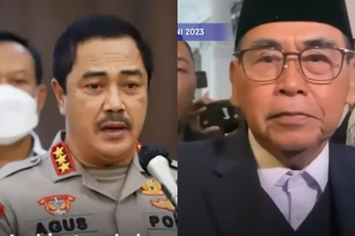 Wakapolri sebut ada dugaan tindak pidana di Ponpes Al Zaytun (Sumber :Kolase Kompas TV)