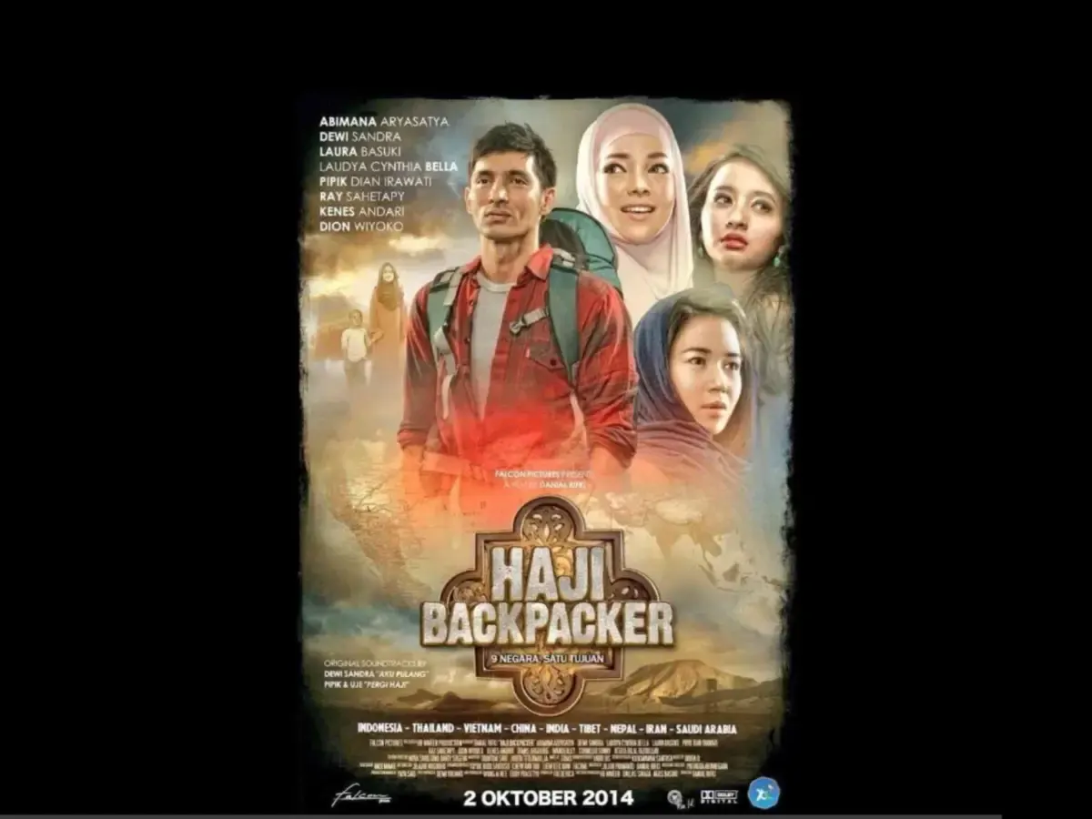 Haji Backpacker, salah satu film rekomendasi untul libur Idul Adha (Sumber : Twitter)