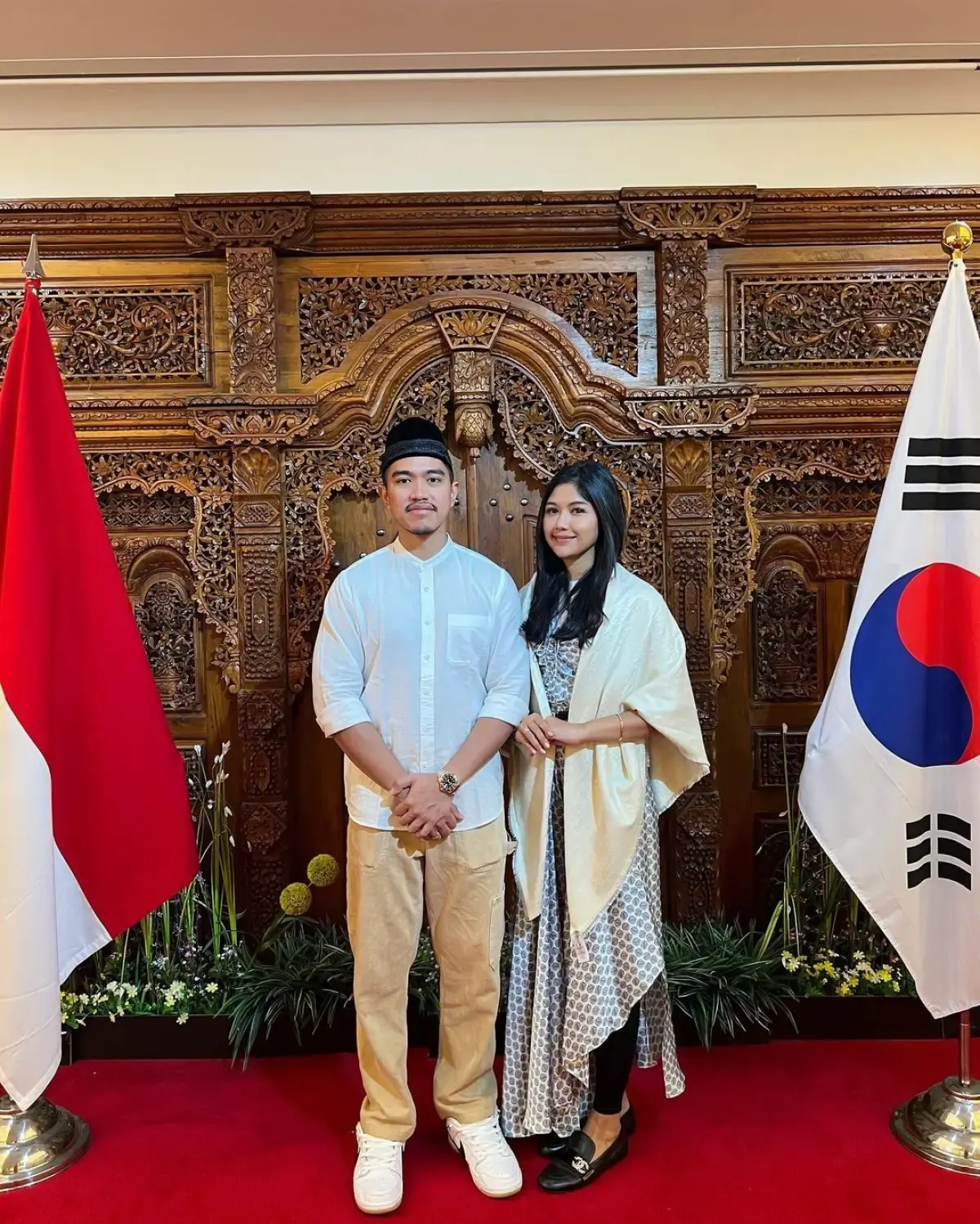 Kaesang Pangarep dan Erina Gudono. (Sumber : Instagram/kaesangp)