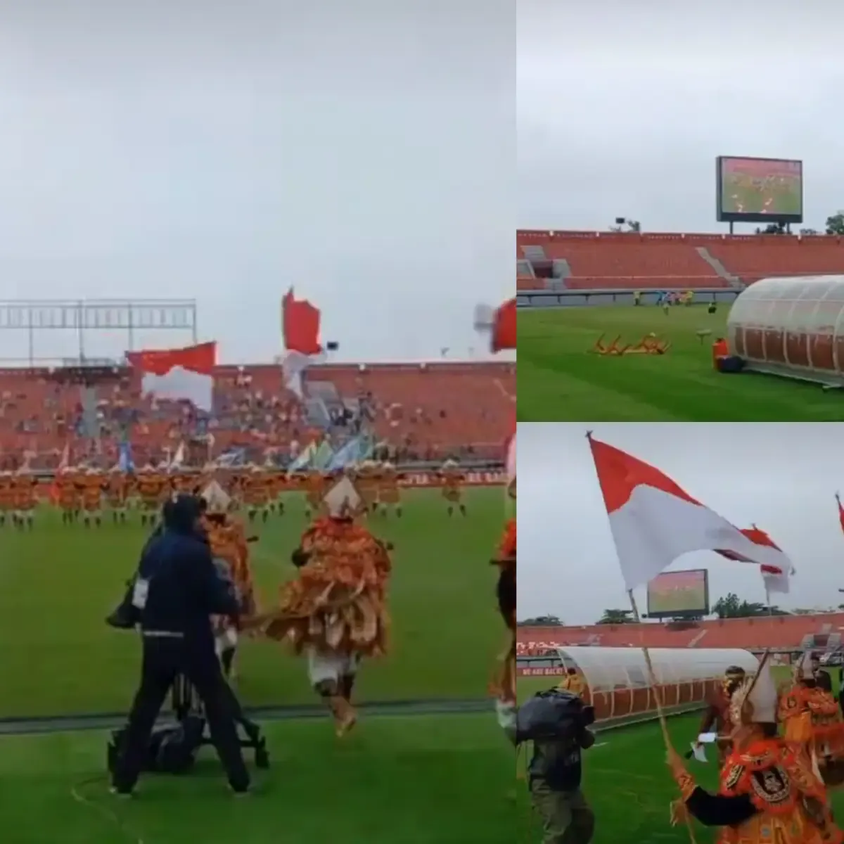 Suasana opening ceremony Liga 1 Indonesia di stadion Bali (Sumber : instagram)