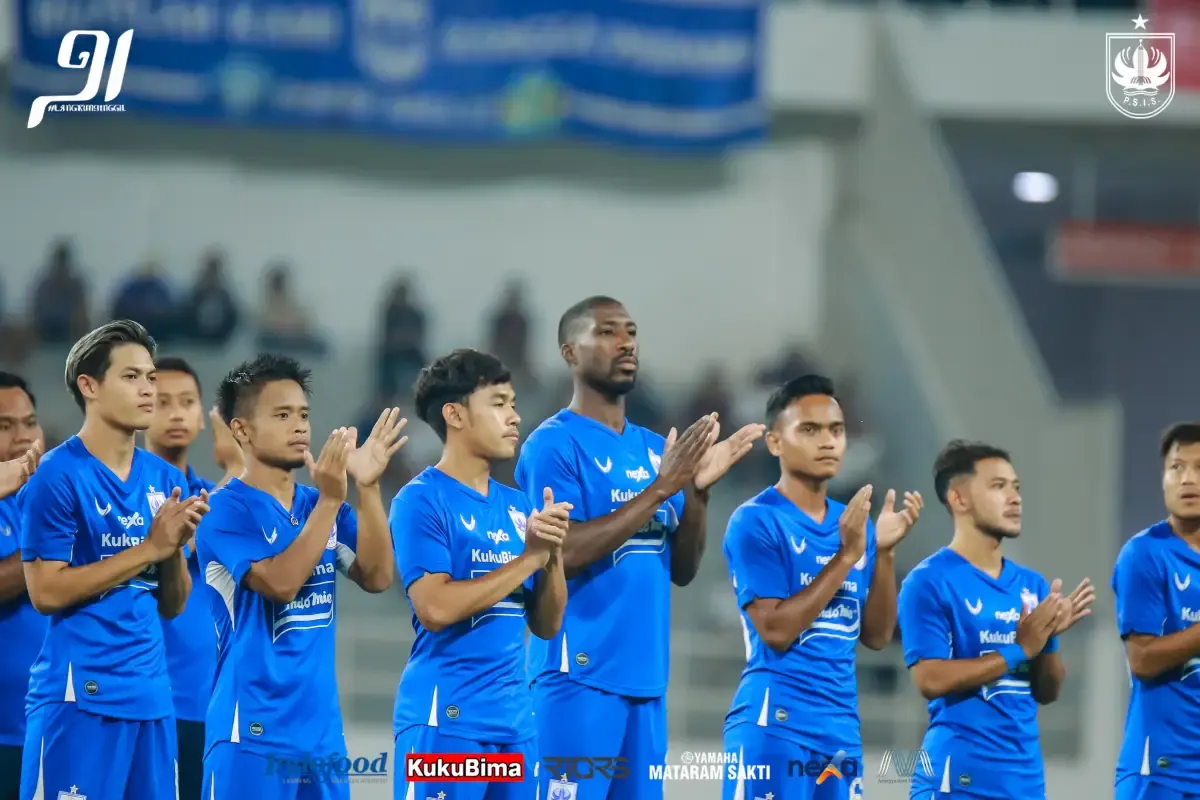 PSIS Semarang siap mengarungi kompetisi Liga 1 Indonesia 2023/2024 (Sumber : Twitter @psisofficial)