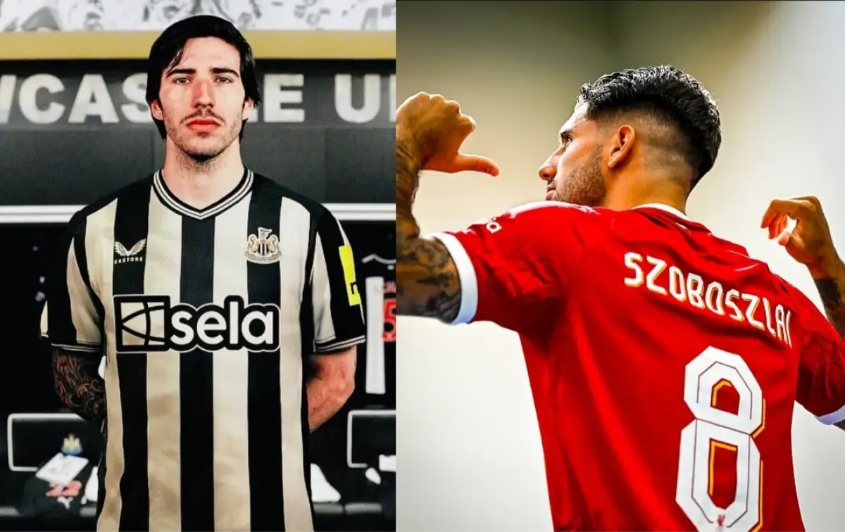 Sandro Tonali dan Dominik Szoboszalai, pemain yang sudah resmi memiliki klub baru (Sumber : Kolase Instagram)