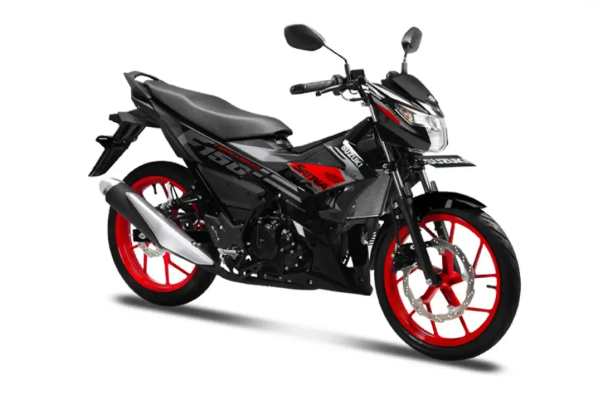 Harga terbaru, spesifikasi, dan fitur unggulan All New Suzuki Satria F150. (Sumber : suzuki.co.id)