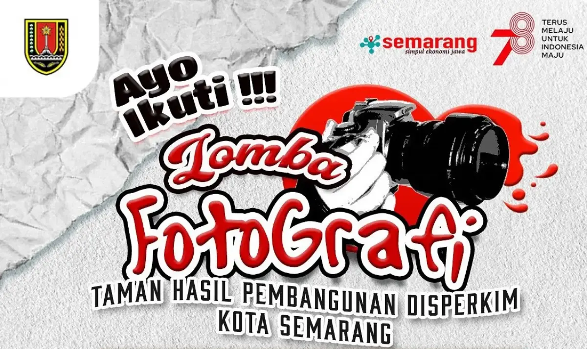 Lomba Fotografi Taman Hasil Pembangunan Disperkim Kota Semarang, Hadiah Jutaan Rupiah (Sumber : Instagram @semarangpemkot)
