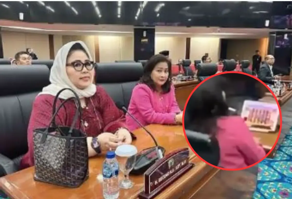 Anggota DPRD Ini terciduk Diduga Main Game Slot Saat Rapat (Sumber : instagram.com/undercover.id)