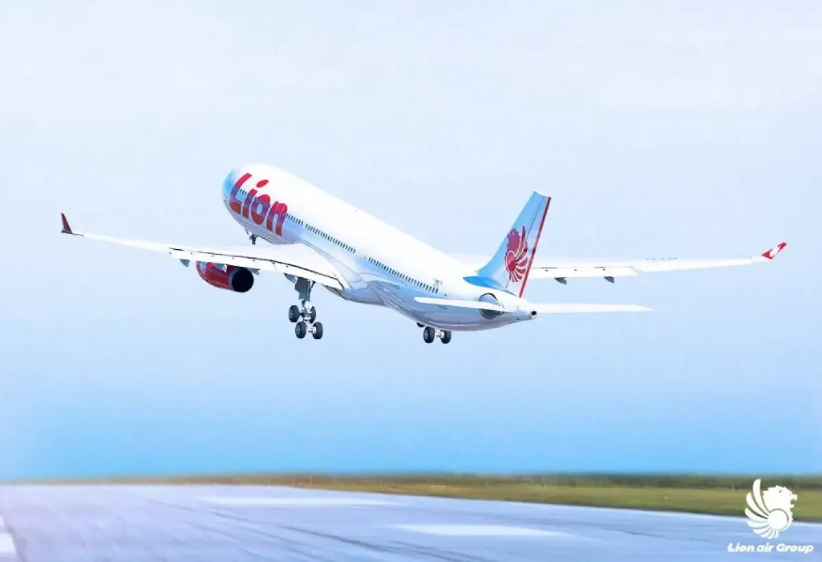 Lion Air buka rute langsung Semarang - Madinah. (Sumber : Instagram/lionairgroup)