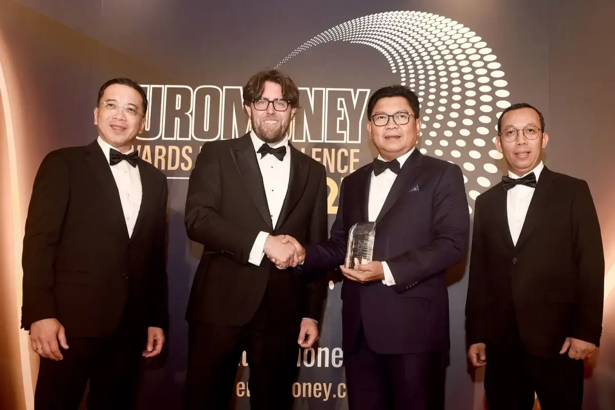 Bank Mandiri meraih penghargaan internasional melalui ajang Euromoney Award for Excellence 2023 yang digelar di Hong Kong.