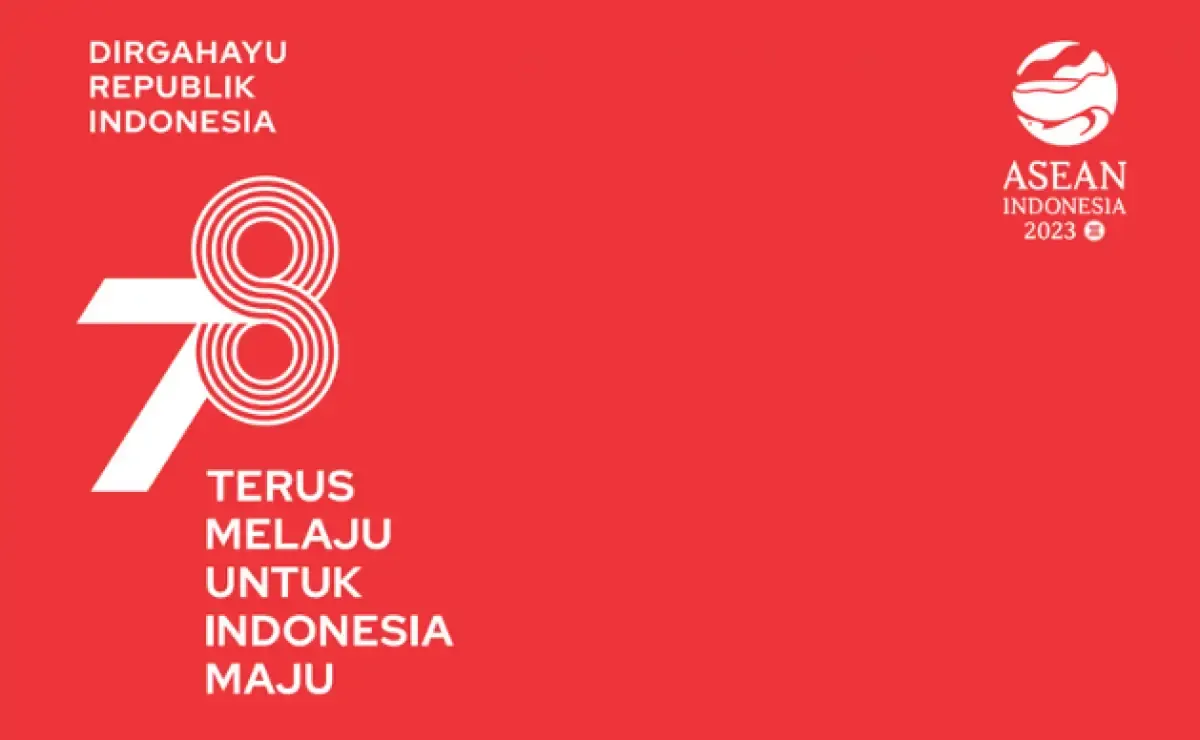 Logo HUT RI k 78 terbaru (Sumber : Webiste Resmi Setneg)