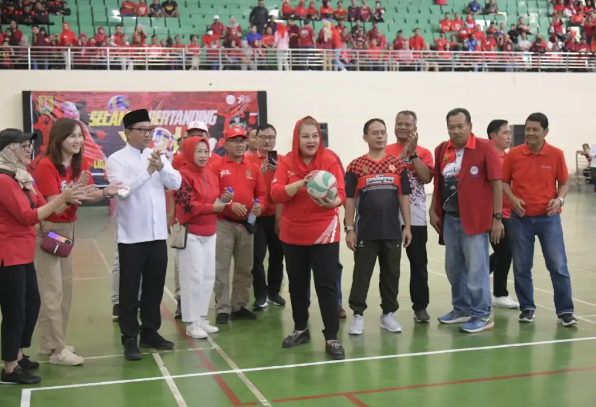 Pemkot Semarang bakal gelar Liga Voli Putri antar Kecamatan se-Kota Semarang pada November mendatang. (Sumber : Dok. Pemkot Semarang)