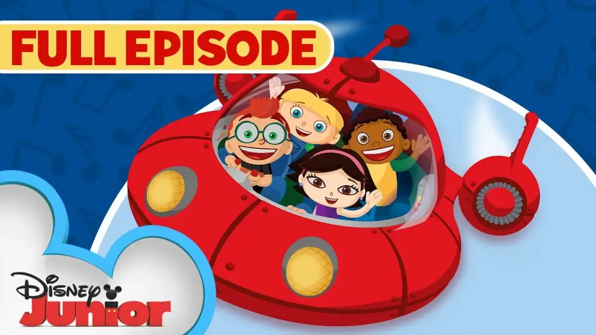 Little Einstein, tontonan berbahasa Inggris untuk anak. (Sumber : YouTube Disney Junior)