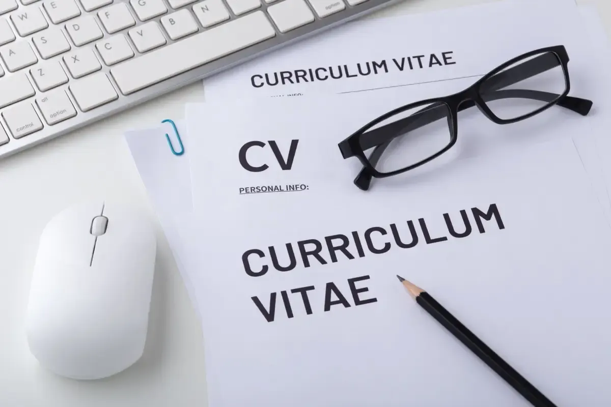 Ilustrasi. Contoh deskripsi diri yang ada curriculum vitae atau CV. (Sumber : Freepik)