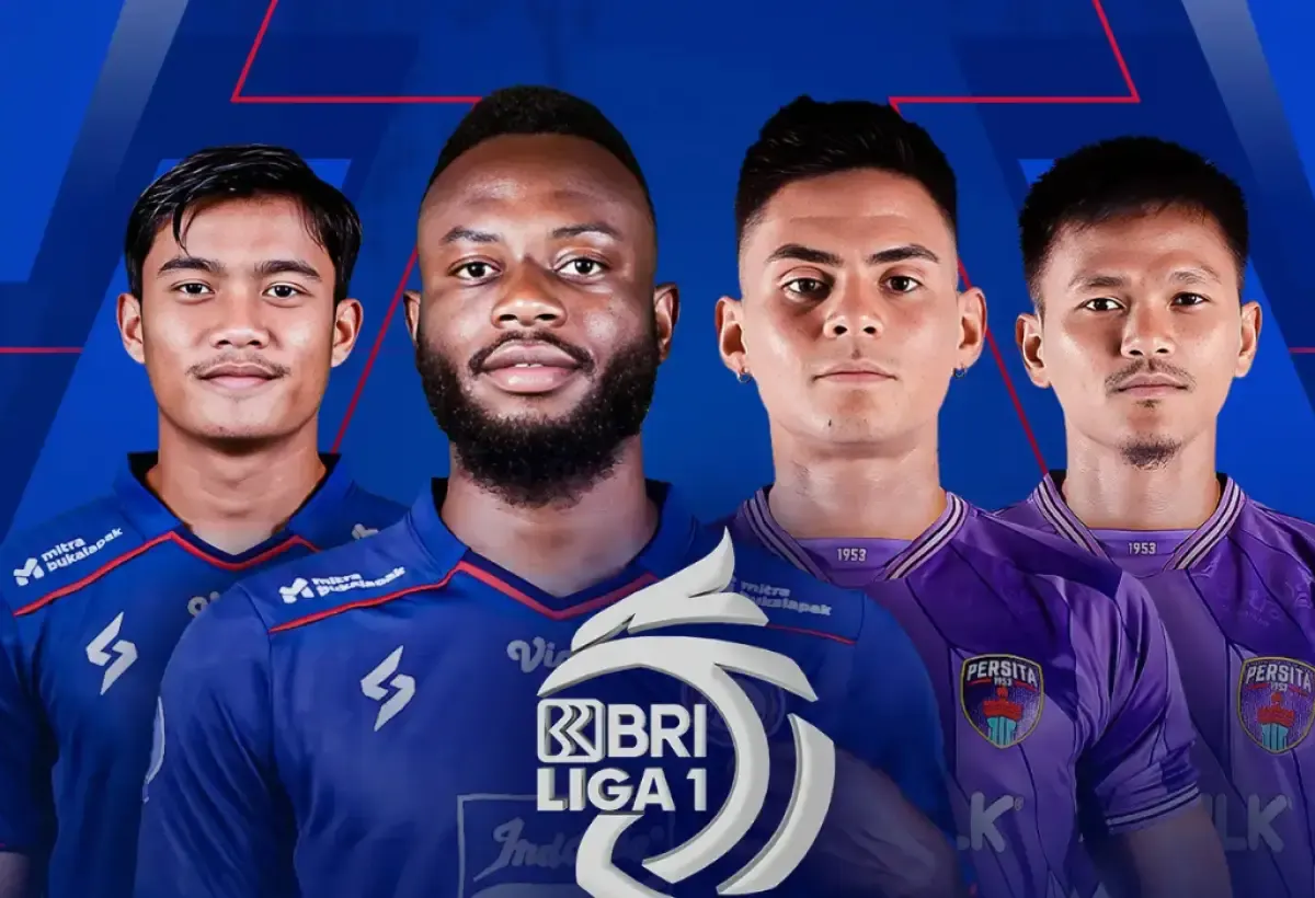 Link live streaming Arema FC vs Persita Tangerang. (Sumber : vidio.com)