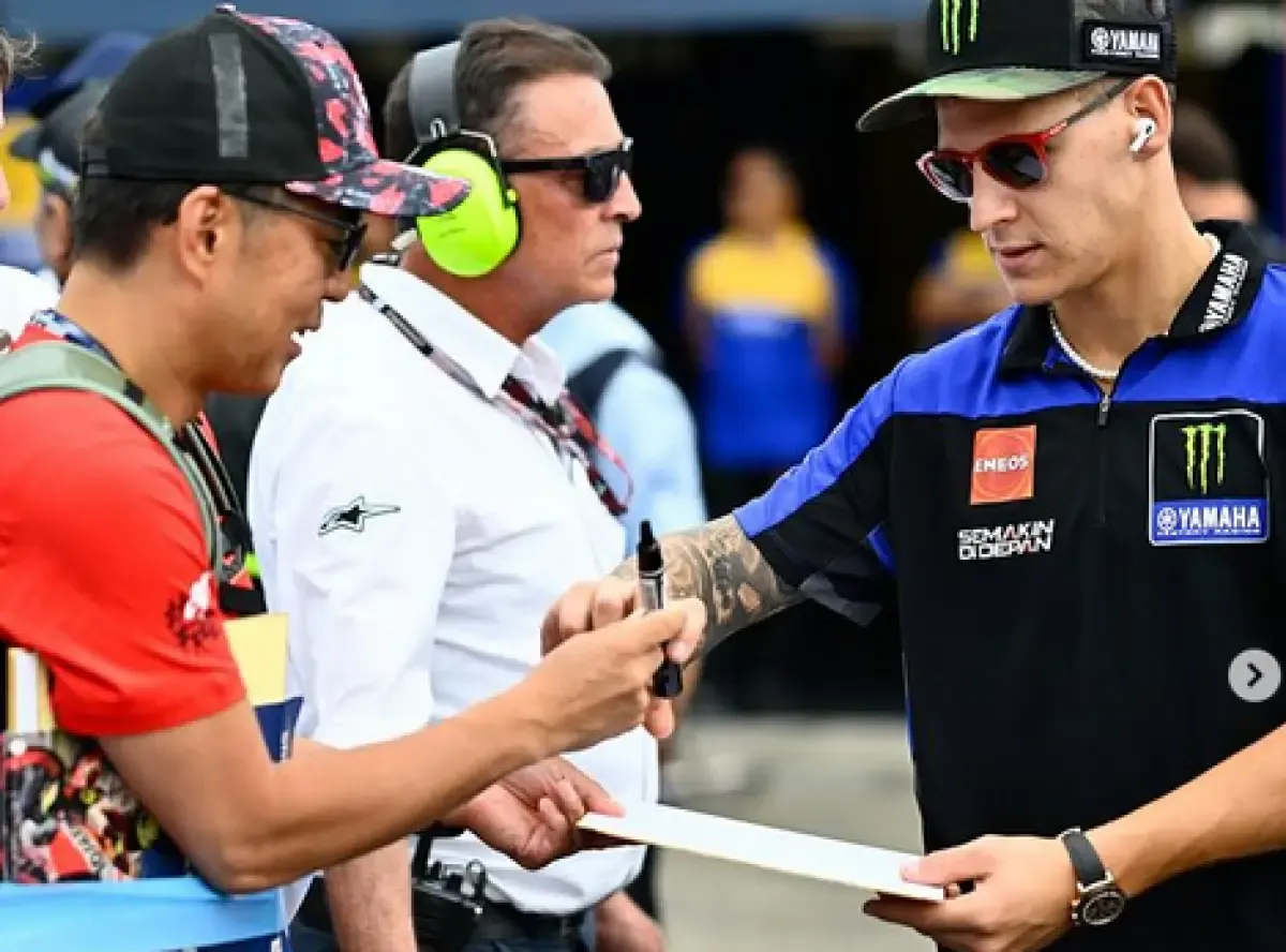 Ilustrasi marshal MotoGP (Sumber : Instagram/@motogp)