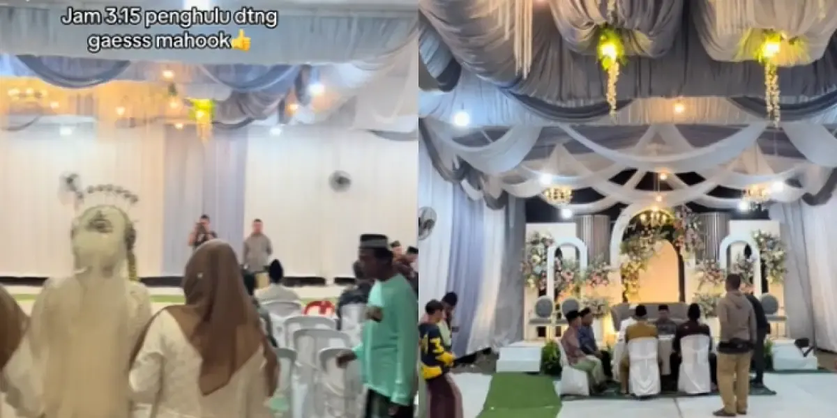 Viral Pasangan Langsungkan Acara Akad Jam 3 Pagi, Nasib Penghulu Dipertanyakan Warganet (Sumber : TikTok/@anna_griya_rias)