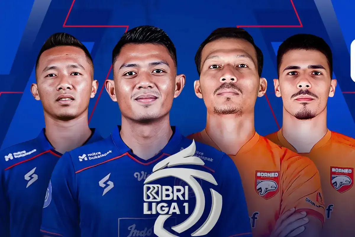 Arema FC vs Borneo FC, Jumat, 6 Oktober 2023, Kick off pukul 19.00 WIB. (Sumber : vidio.com)