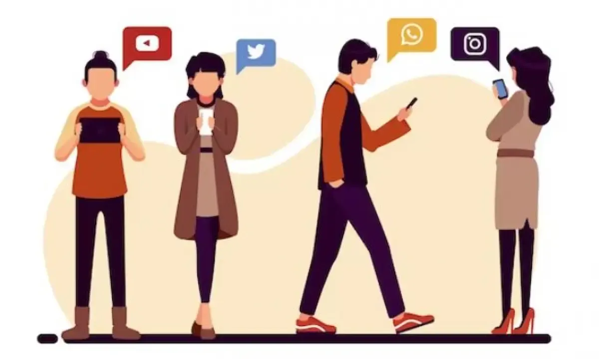 Ilustrasi | 4 Tanda Kamu Sudah Kecanduan Media Sosial (Sumber : Freepik/pikisuperstar)