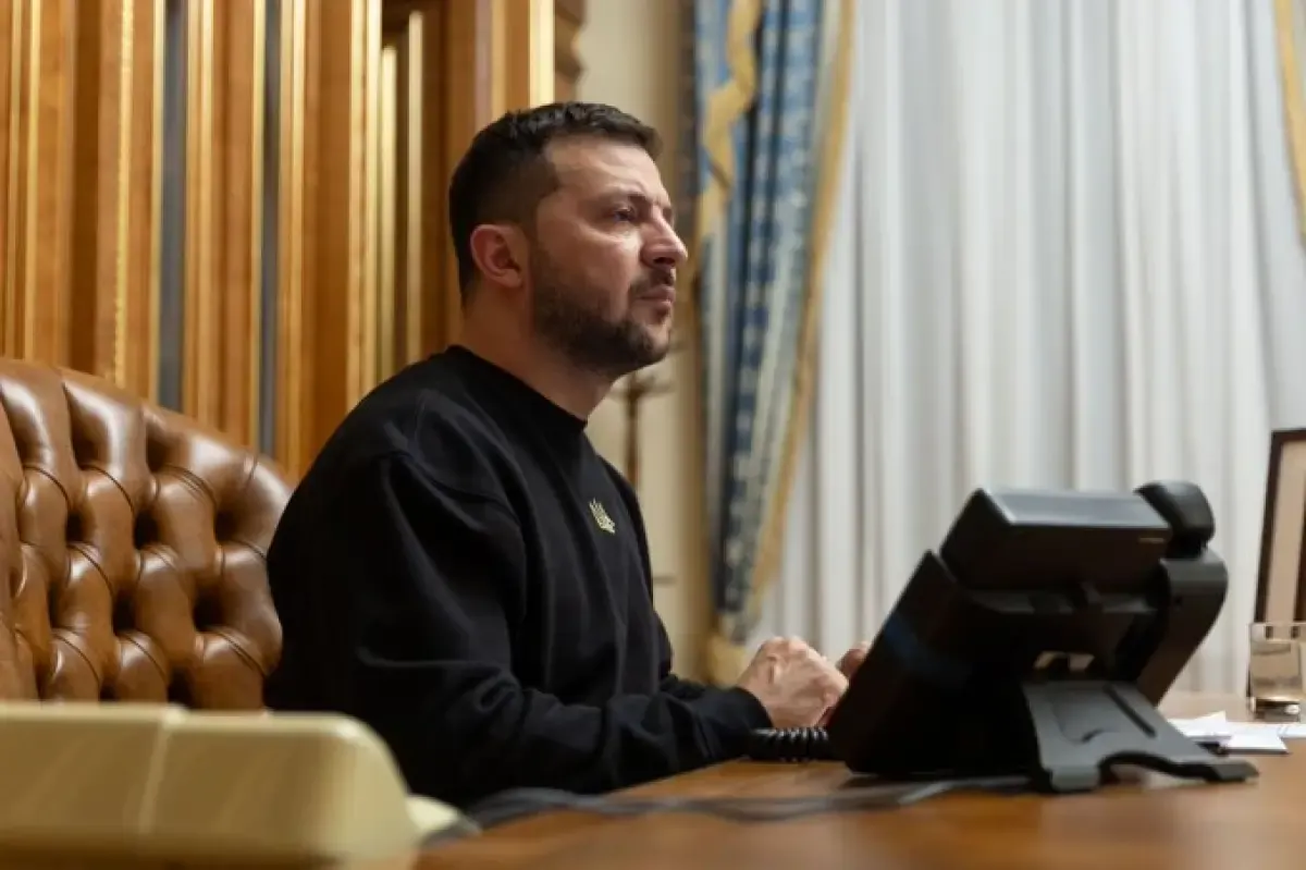 Presiden Ukraina, Zelenskyy Dukung Israel dalam Perang Tel Aviv dan Gaza. (Sumber : X/ZelenskyyUa)