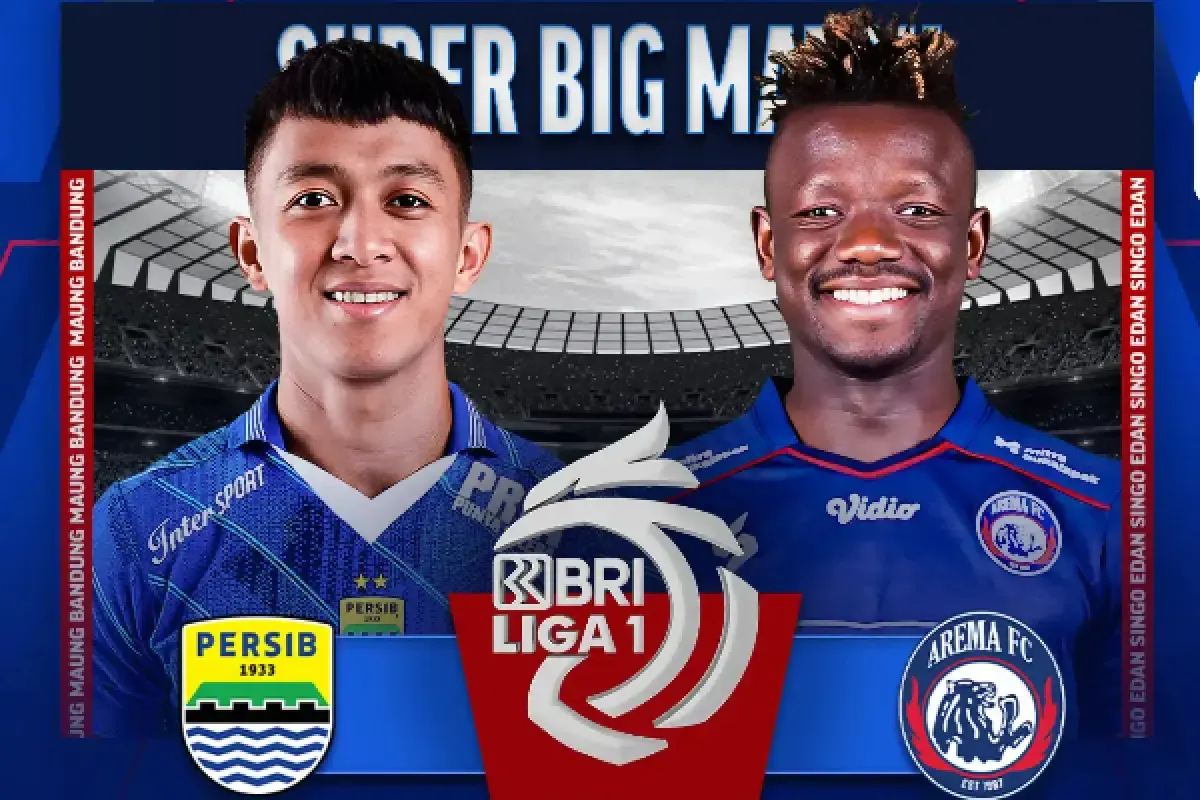 Persib Bandung dan Arema FC, Rabu, 8 November 2023 pukul 15.00 WIB di Stadion Gelora Bandung Lautan Api. (Sumber : vidio.com)