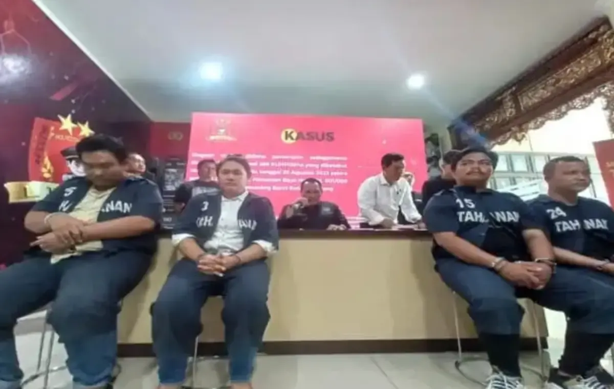 wartawan gadungan pelaku pemerasan (Sumber : antara)