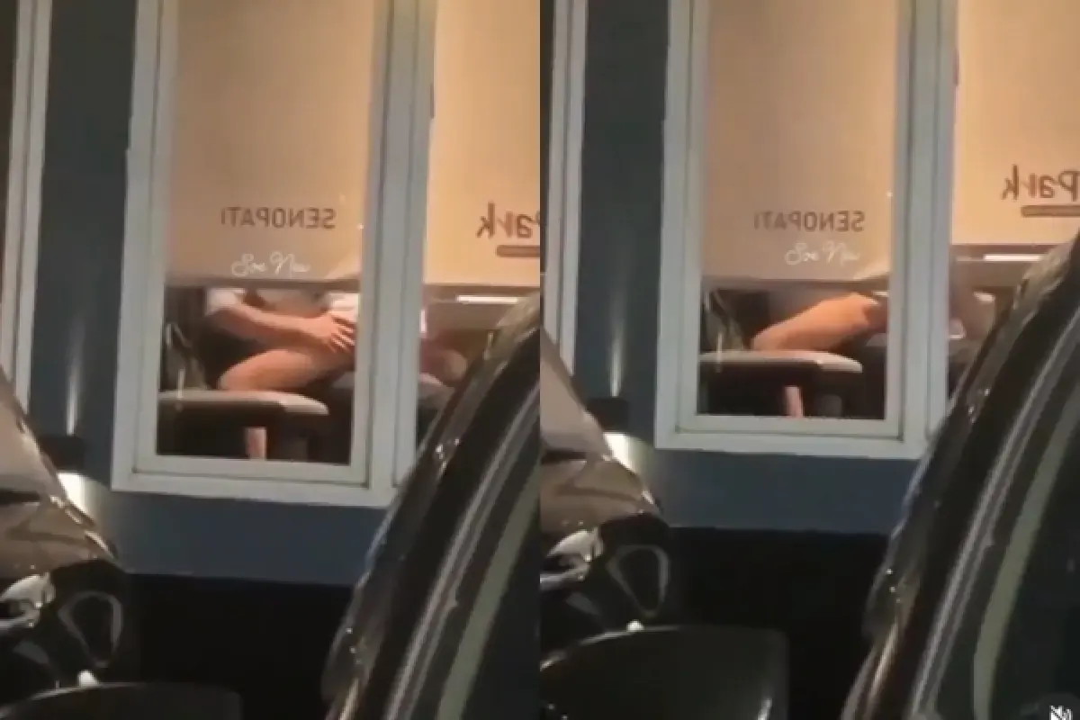 Terjadi Lagi! Viral Pasangan Mesum di Restoran Korea Senopati, Nekat Pangku-pangkuan Sambil Raba Paha (Sumber : Instagram/@kabarnegri)