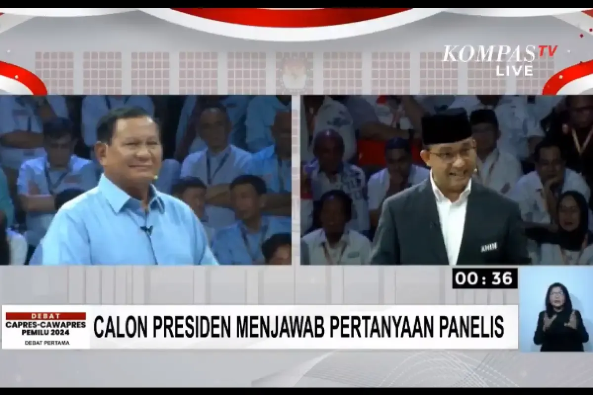 Jadwal debat ketiga Pilpres 2024. (Sumber : Kompas TV)