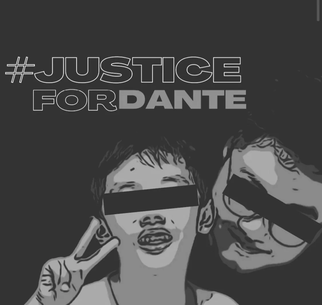 Angger Dimas naikan tagar JustceForDante  (Sumber: instagram @anggerdimas | Foto: Infosemarang.com )